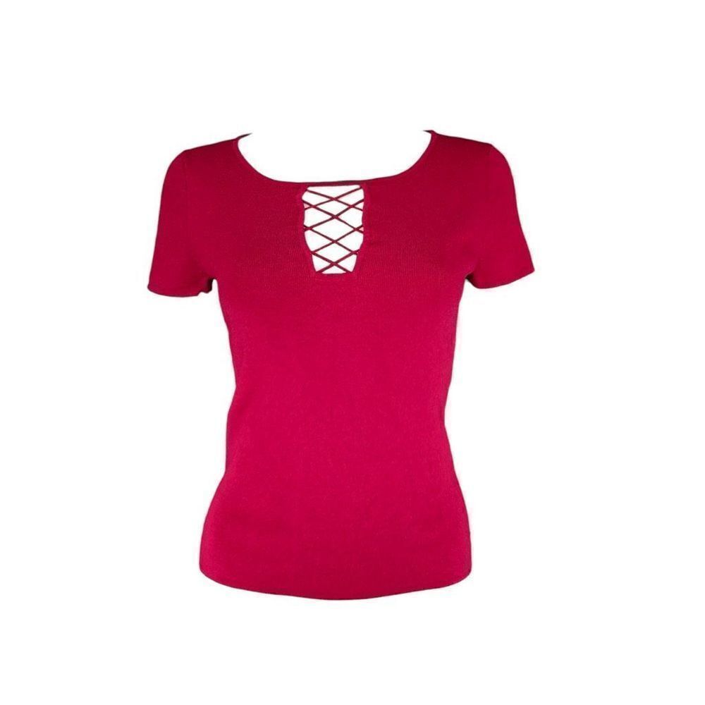 y2k fitted corset t-shirt